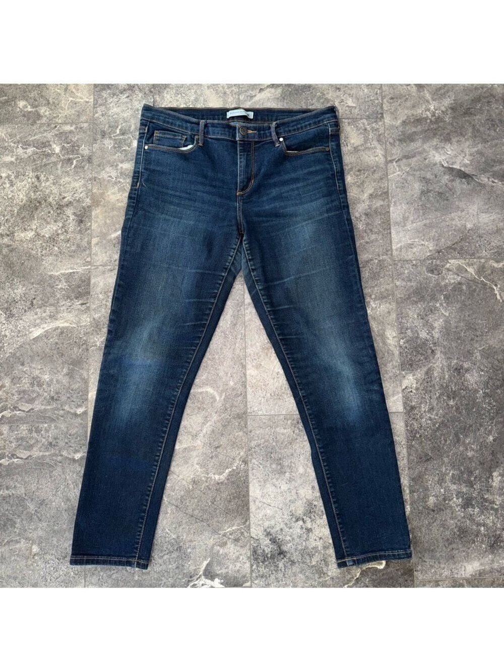 Banana Republic Slim Ankle Dark Wash Jeans Size 31